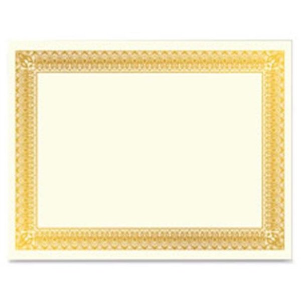 Geographics Geographics GEO47829 Gold Foil Certificate; 15 Per Pack GEO47829